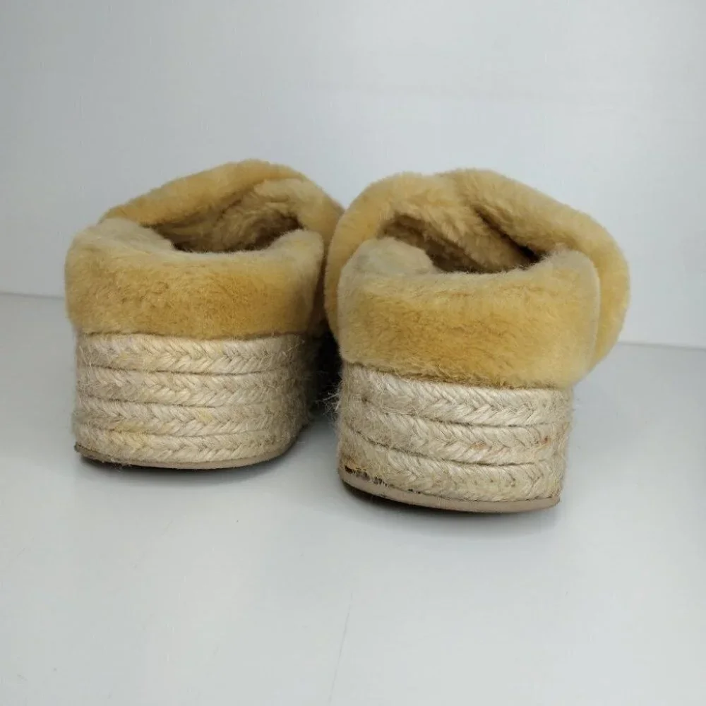 Jeffrey Campbell Fluffy Espadrilles 38